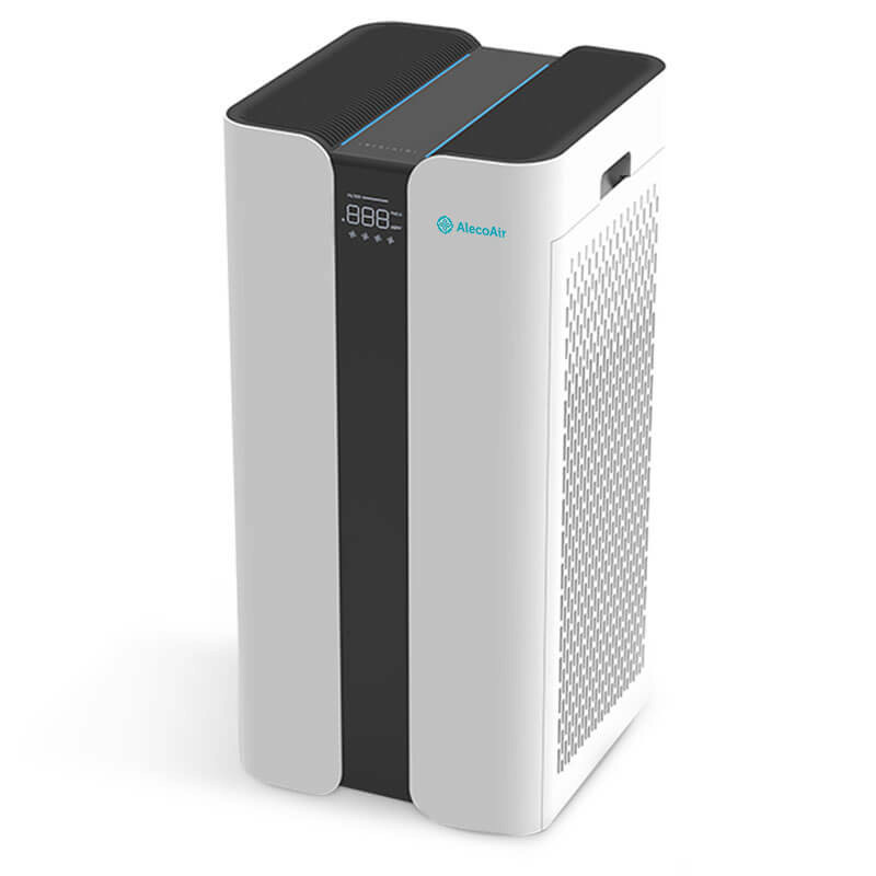 Purificator de aer AlecoAir P120 MONOLITH, 2 x Filtre True Hepa & Carbon, 2 x Lampi UV-C, Ionizare, WiFi, Aplicatie - 4