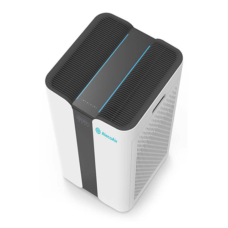 Purificator de aer AlecoAir P120 MONOLITH, 2 x Filtre True Hepa & Carbon, 2 x Lampi UV-C, Ionizare, WiFi, Aplicatie - 3