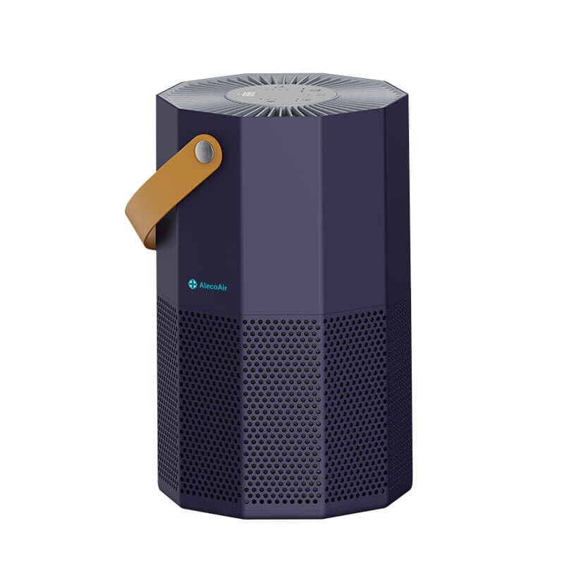 Purificator de aer AlecoAir P25 ROUBIQ, Wi-Fi, Lampa UV-C, Filtru True HEPA si Carbune Activ, Ionizare, PM 2.5 - 2