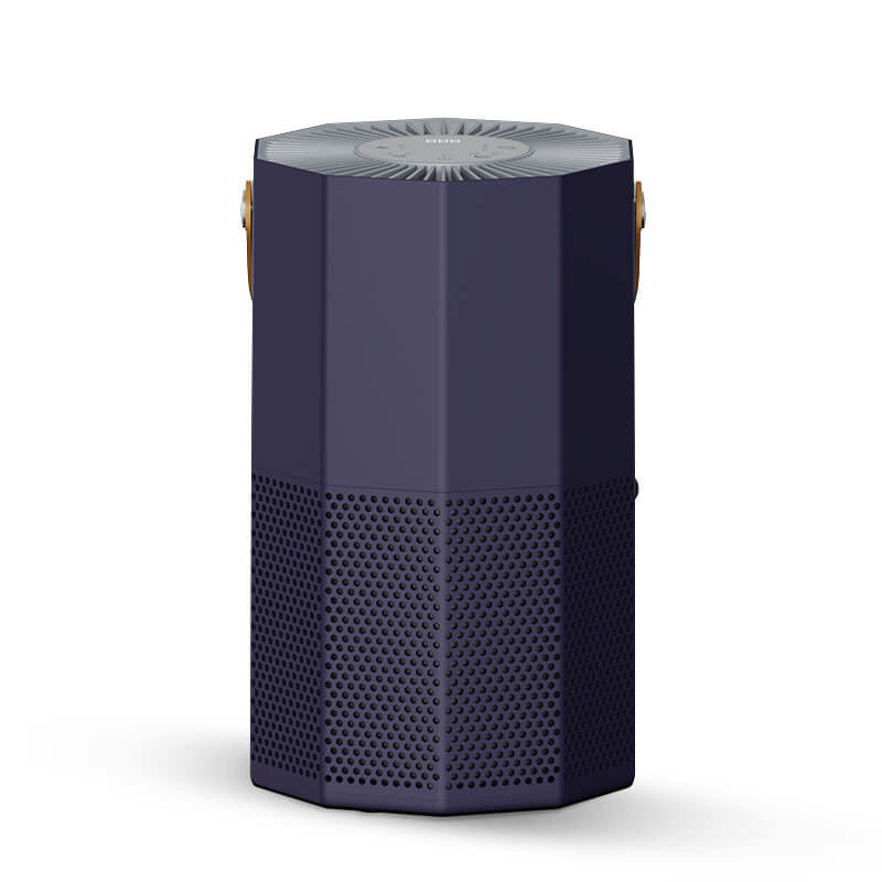 Purificator de aer AlecoAir P25 ROUBIQ, Wi-Fi, Lampa UV-C, Filtru True HEPA si Carbune Activ, Ionizare, PM 2.5 - 4