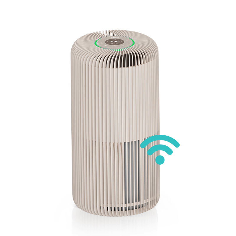 Purificator de aer AlecoAir P60 Lyneo, WiFi, UV-C, Ionizare, Filtru H13 True Hepa, Carbon Activ, PM 2.5 - 2