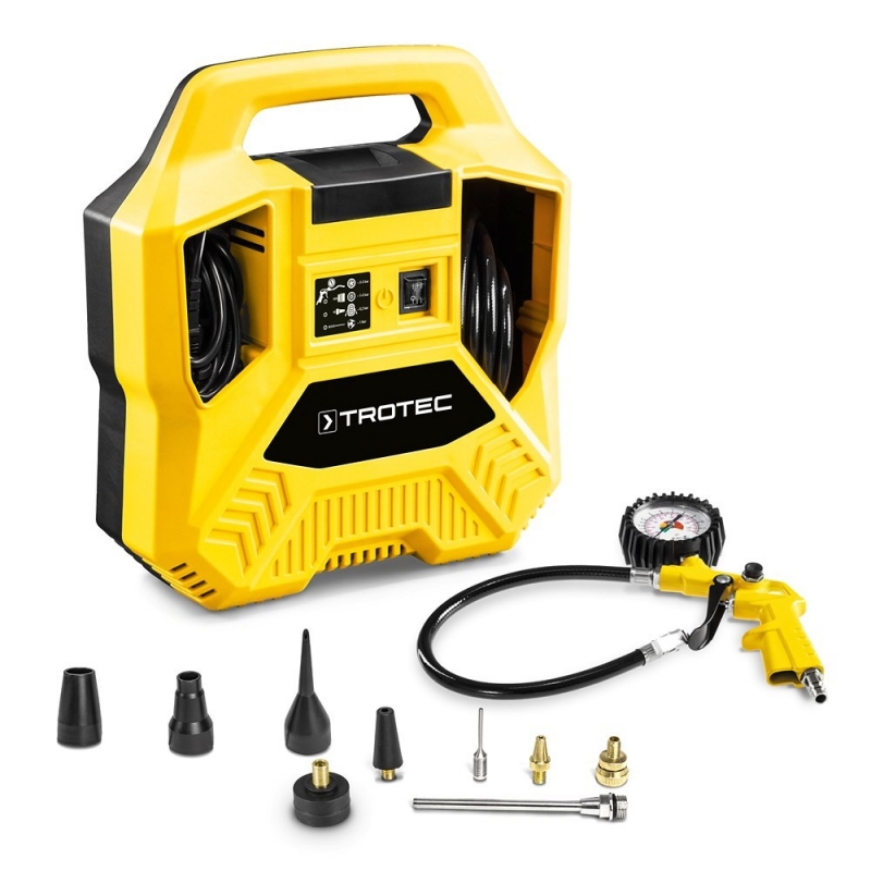 Compresor PCPS 10-1100, Trotec, Putere 1100 W, Debit de aer 10,8 m3/h, Dimensiune cablu 5m - 3