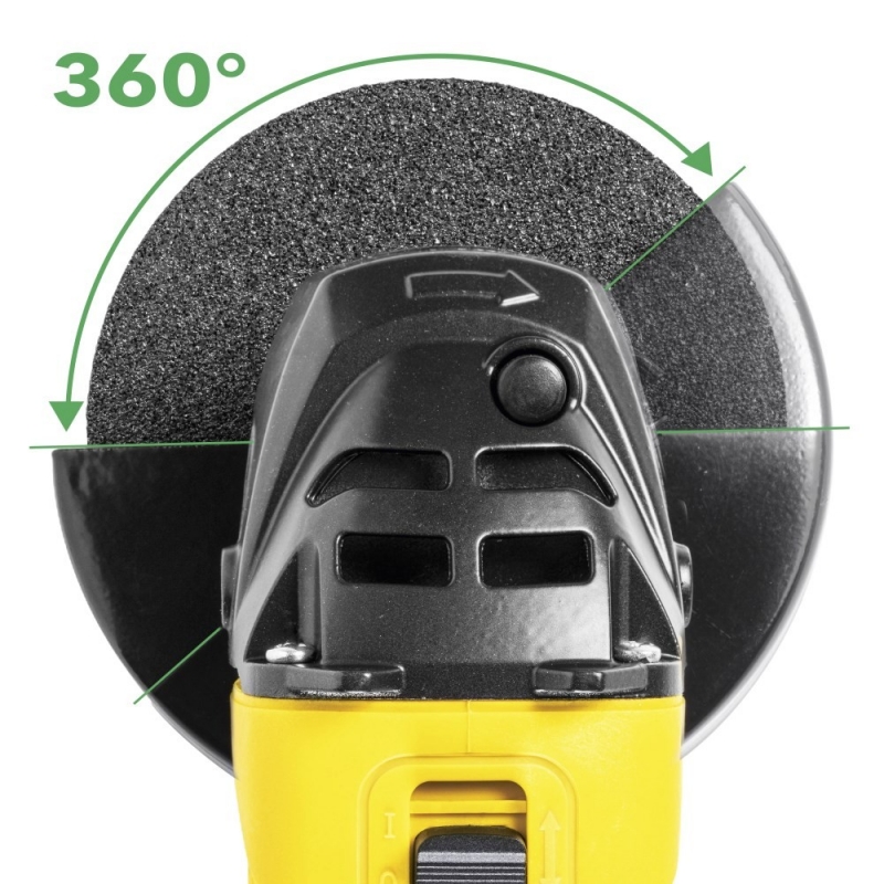 Polizor unghiular Trotec PAGS 10-115, Putere motor 500W, Protectie IP20 - 5