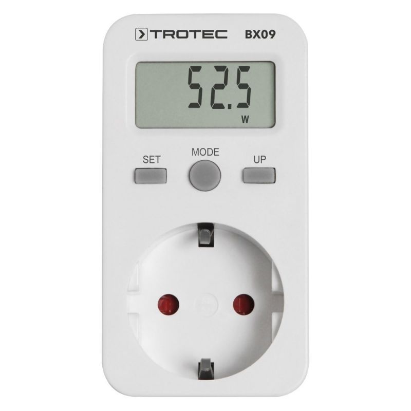 Priza cu contor energetic Trotec BX09, Ecran LCD, Racordare multipla, Salvarea setarilor, Protectie la intreruperea curentului - 2