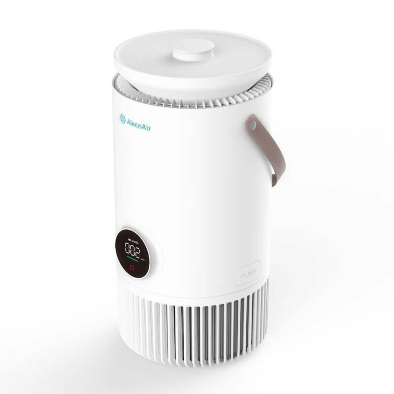Resigilat - Purificator si umidificator AlecoAir PU50 Nuo, WiFi, Capacitate umidificare 600 ml/h, True HEPA, Lampa UV-c, Ionizare, PM 2.5 – imagine 2