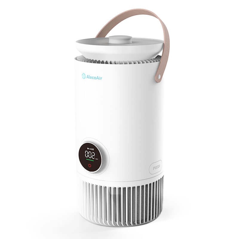 Resigilat - Purificator si umidificator AlecoAir PU50 Nuo, WiFi, Capacitate umidificare 600 ml/h, True HEPA, Lampa UV-c, Ionizare, PM 2.5 – imagine 6