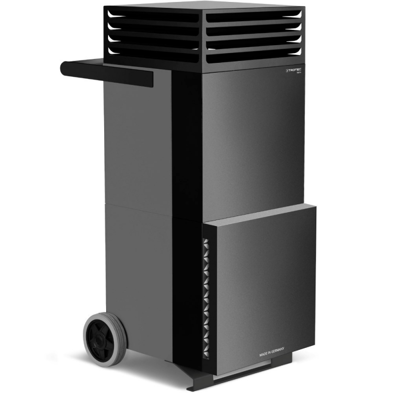Purificator profesional de aer Trotec TAC V+ cu carcasa gri bazalt cu filtru HEPA H14 Purificatoare Aer alecoair.ro