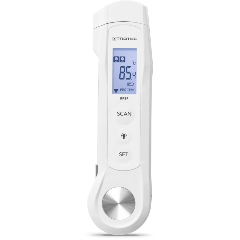 Termometru de bucatarie cu infrarosu Trotec BP2F, Alarma sonora, Protectie IP65 - 2