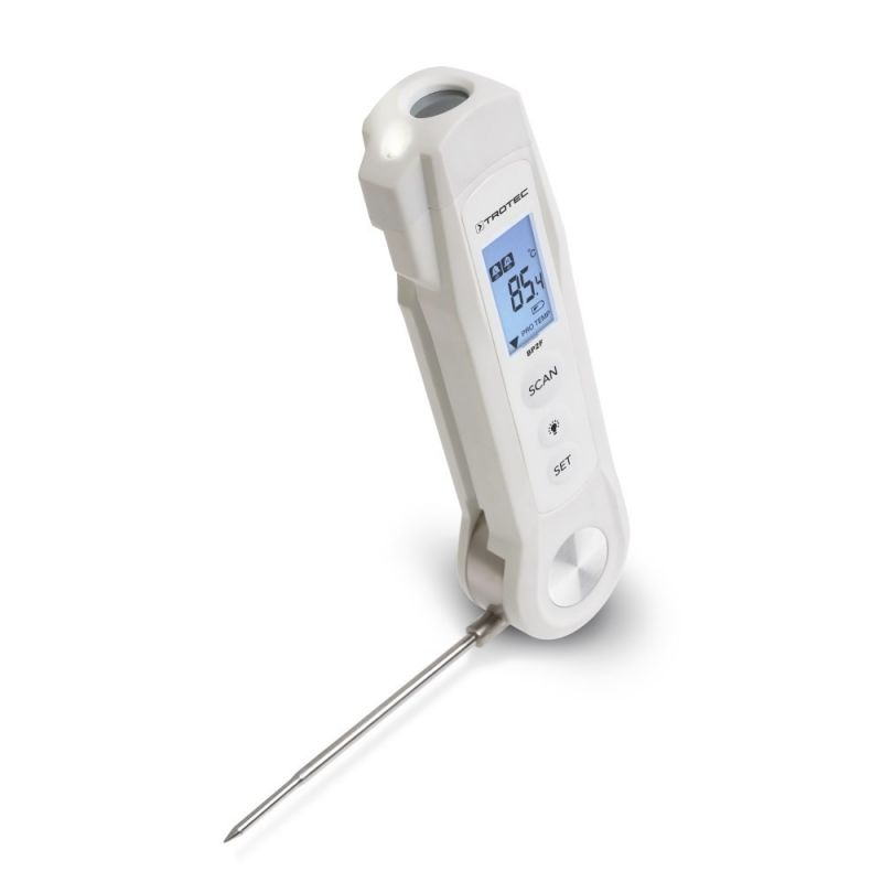 Termometru de bucatarie cu infrarosu Trotec BP2F, Alarma sonora, Protectie IP65 - 3