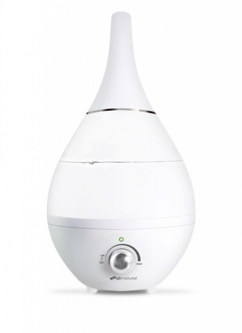 Umidificator de aer Air Naturel Gota New White Rata umidificare 350 ml/ora Consum 30W/h Pentru 30mp Functie Higro-Smart