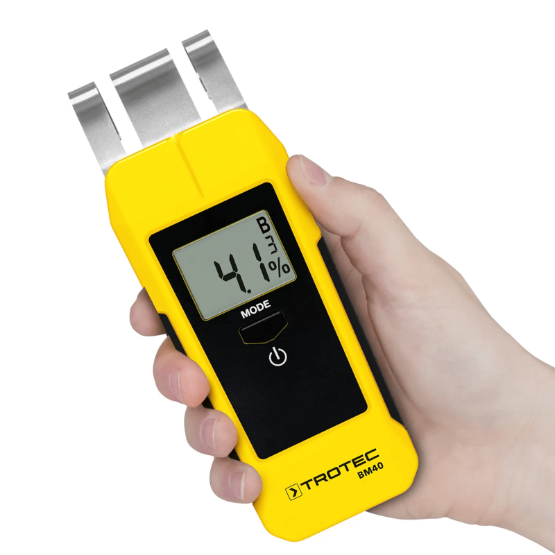 Umidometru TROTEC BM40, Electrod 40 mm, Adancime masurare 0-50 mm, Functie masurare temperatura ambientala - 4