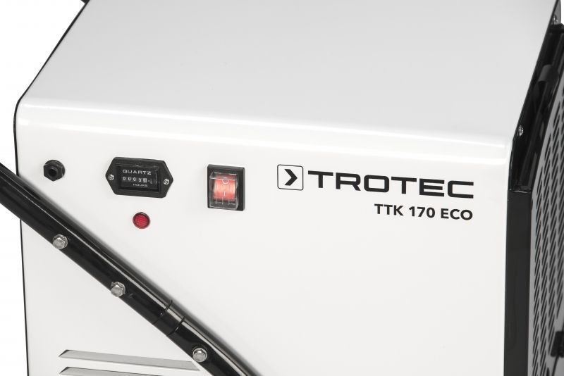 Dezumidificator profesional TROTEC TTK 170 ECO, Debit de aer 350 mc/h, Capacitate dezumidificare 52l/zi, Higrostat - 5