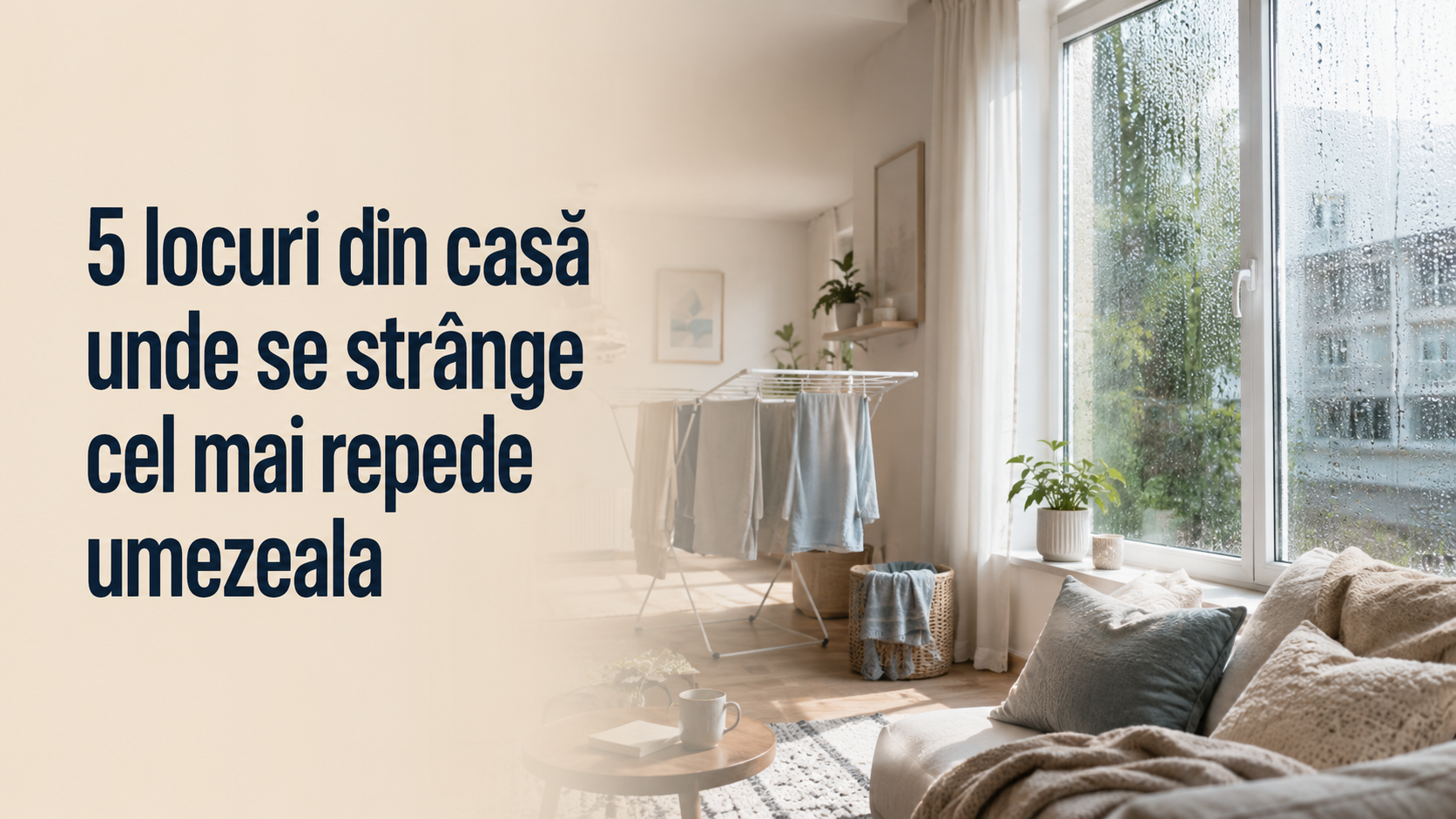 5 locuri din casă unde se strânge cel mai repede umezeala