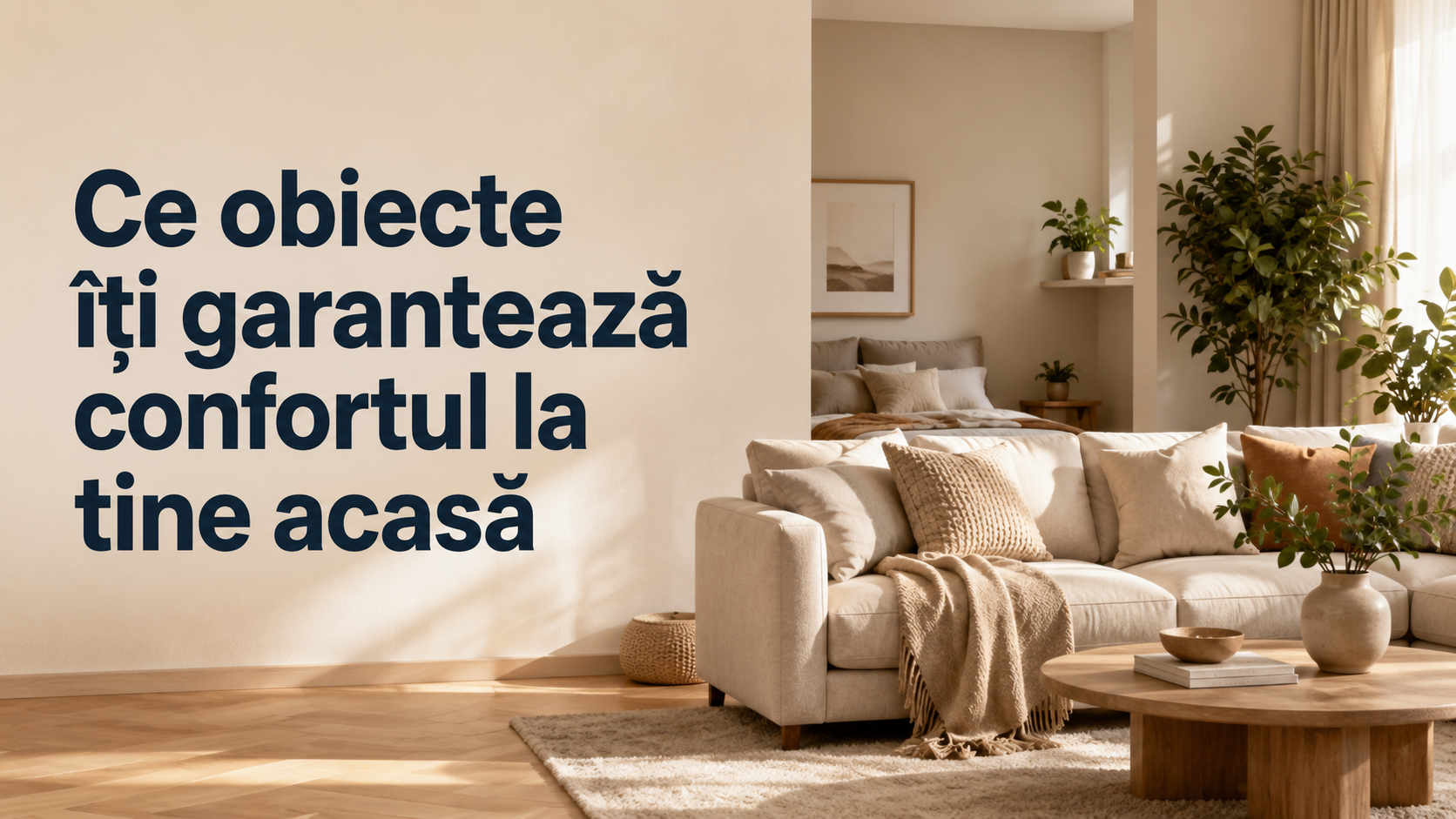 Ce obiecte iti garanteaza confortul la tine acasa